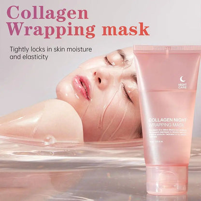 Hydrating Firming Mask Overnight Collagen Treatment To Reduce Sagging  Dullness 3