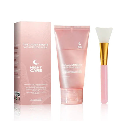 Hydrating Firming Mask Overnight Collagen Treatment To Reduce Sagging  Dullness 7