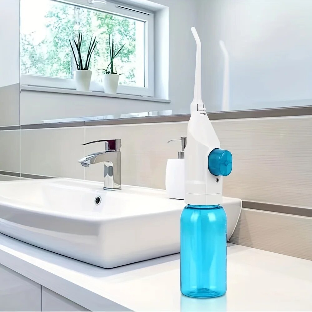 High Pressure Oral Irrigator, Portable Teeth Clean & Water Dental Floss for Healthy Gums