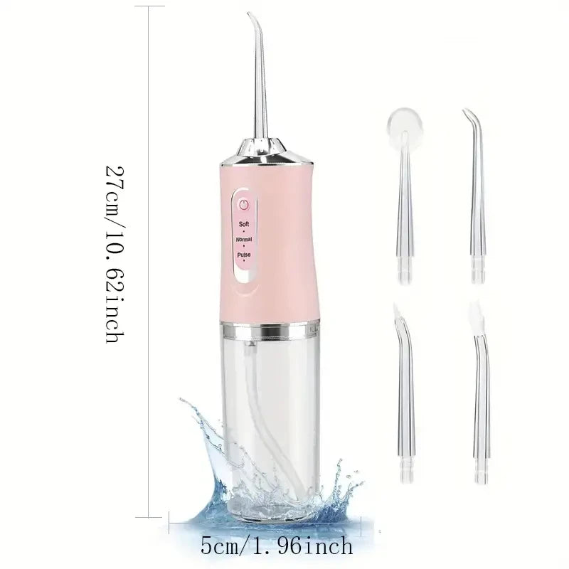 Portable Smart Electric Oral Irrigator Rechargeable Water Flosser For Dental Care 4