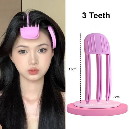 Fluffy Hairpin Curling Bangs Clips, Volumizing Hair Roots Clips Set for Women, Fashion Fixed Curling Roller