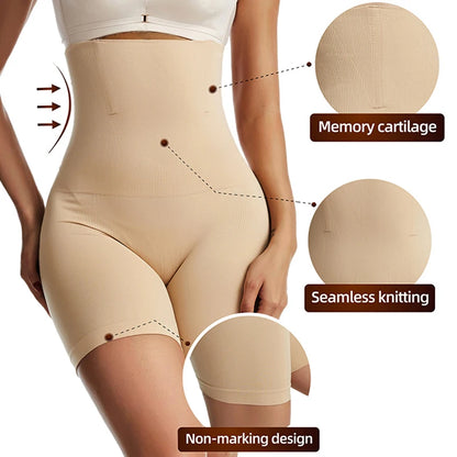 Women High Waist Shapewear Seamless Butt Lifter Panty Tummy Control Knickers  Slimming Body Shaper