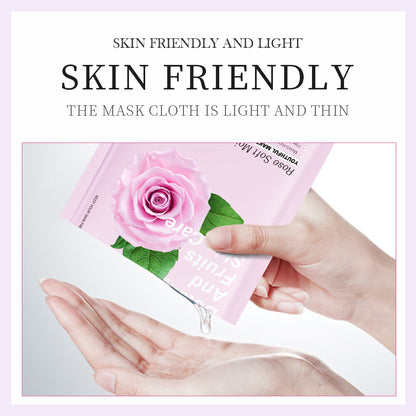 8pcs Natural Plant Face Mask Set Korean Beauty Skincare For Moisturizing Firming  Hydrating 2