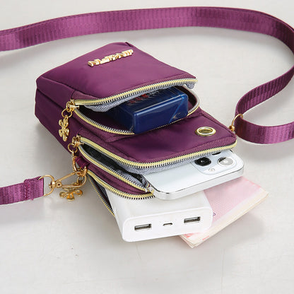 New Fashion Mom Neck Hanging Bag Stylish Running Cover  Womens Crossbody Mini Purse