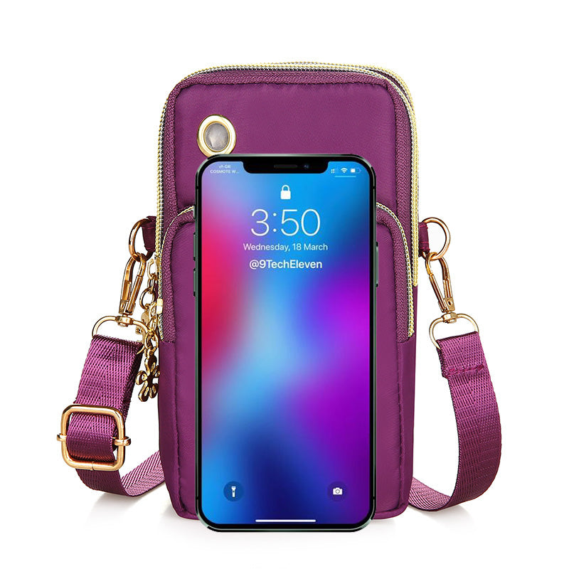 New Fashion Mom Neck Hanging Bag Stylish Running Cover  Womens Crossbody Mini Purse
