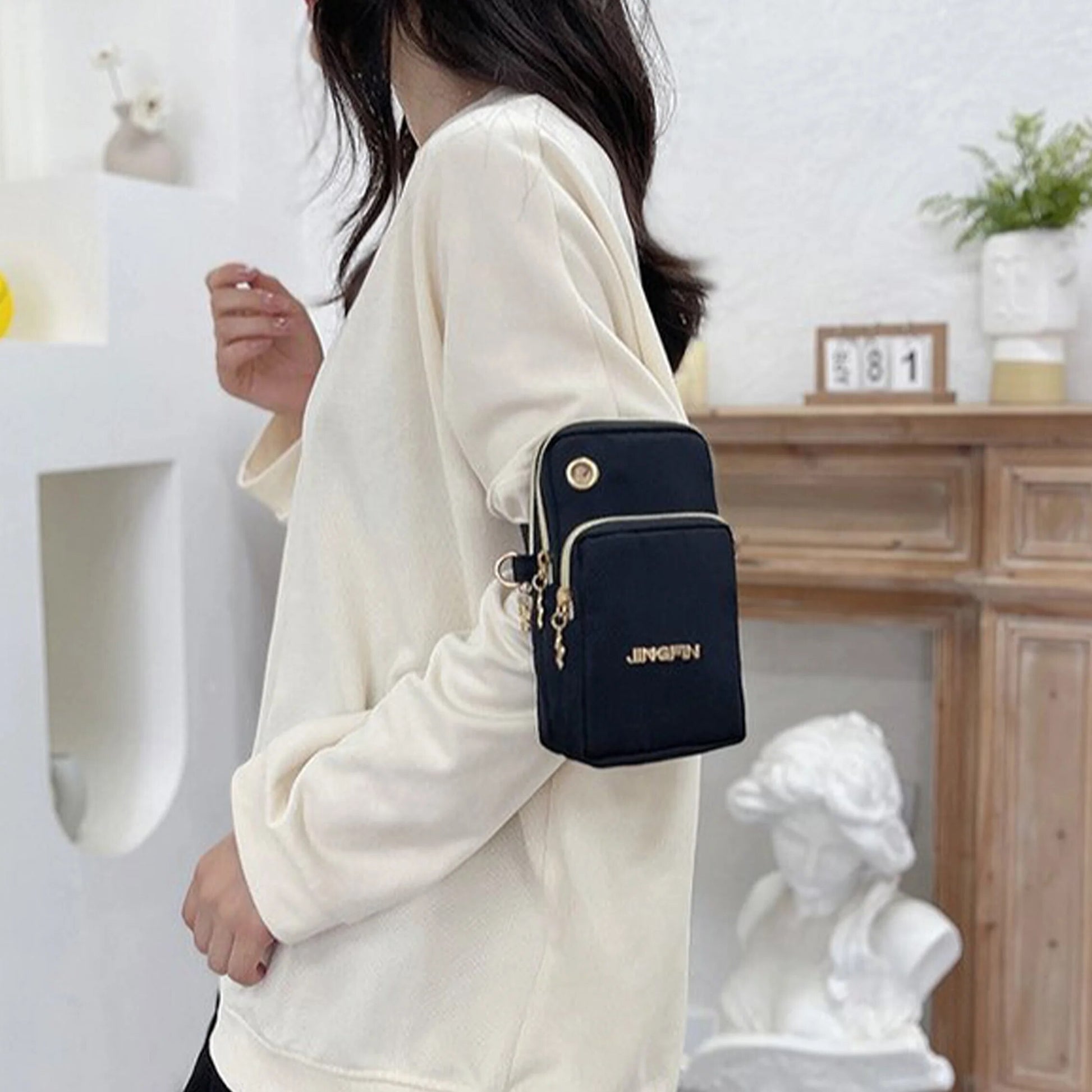New Fashion Mom Neck Hanging Bag, Stylish Running Cover & Womens Crossbody Mini Purse