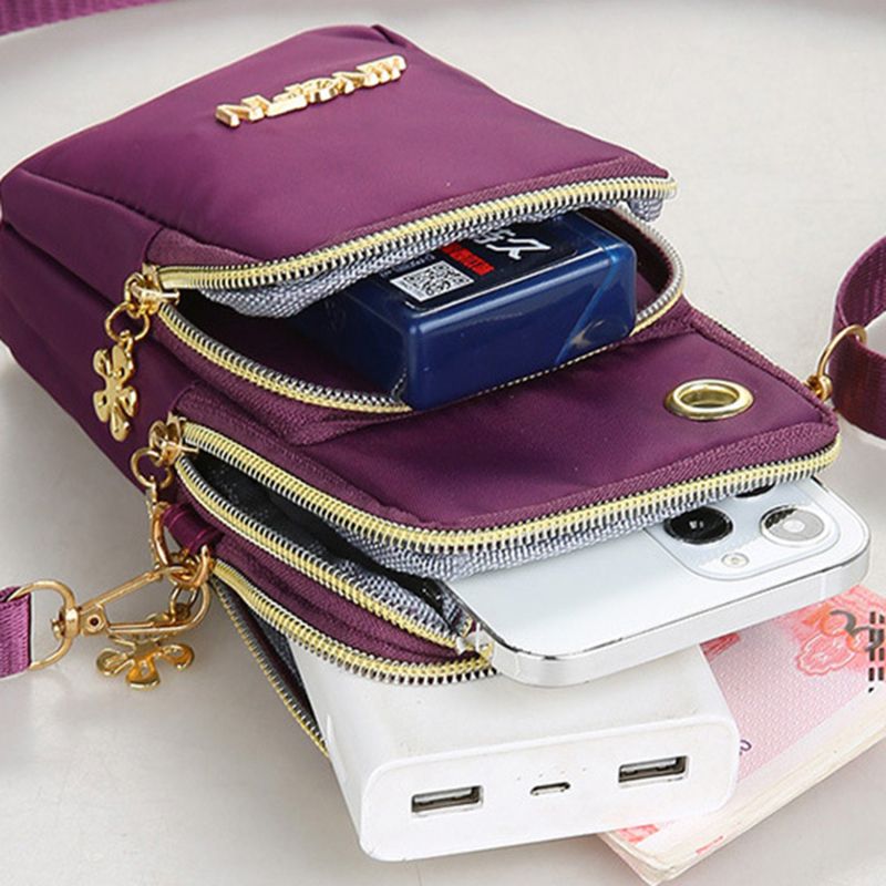 New Fashion Mom Neck Hanging Bag Stylish Running Cover  Womens Crossbody Mini Purse