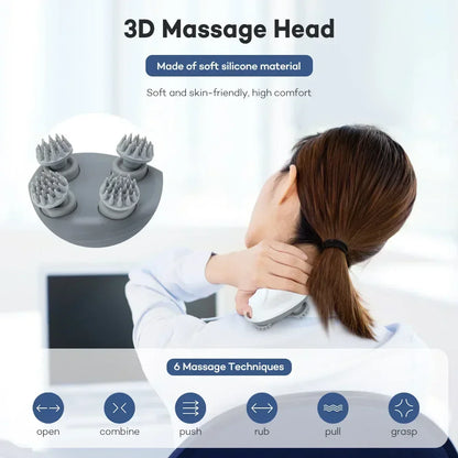 Portable Scalp and Body Massager for Travel