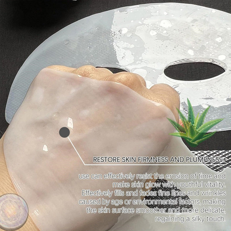 Bio Collagen Face Mask Shrink Pores Deep Hydrating Overnight Mask For Brightening  Moisturizing Ski 4