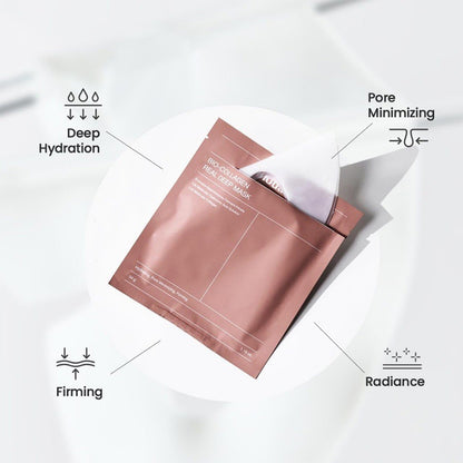 Bio Collagen Face Mask Shrink Pores Deep Hydrating Overnight Mask For Brightening  Moisturizing Ski 7