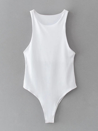 Womens Solid Sexy Bodysuit Femme Short Playsuit for Summer  Slim Fit  ClubReady Green  More Col