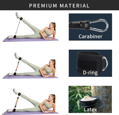 Fitness Ankle Buckle Training Device Adjustable Leg  Hip Trainer With Secure Binding Strap For Resi 4