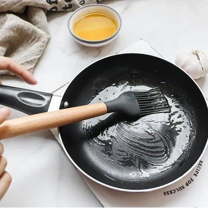Premium Silicone Spoon & Spatula Measuring Spoon Set Heat-Resistant Kitchenware Essentials