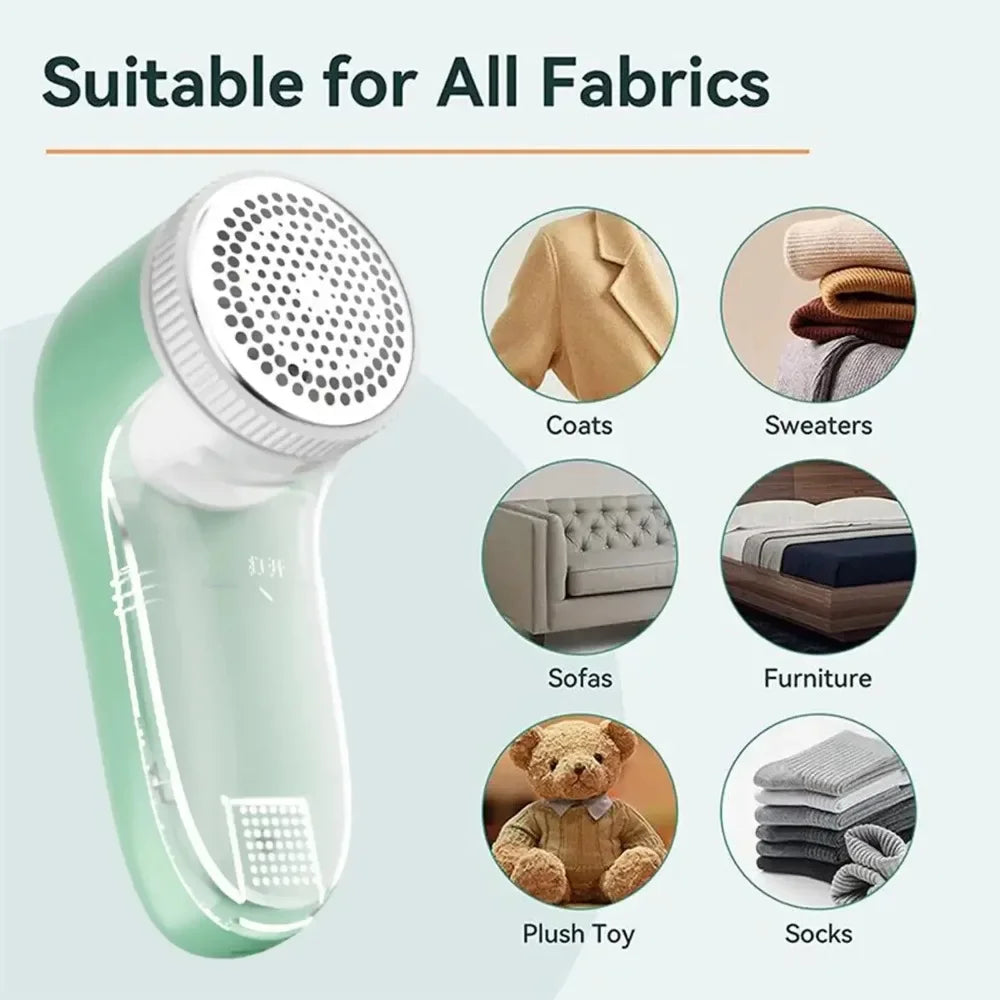 Electric Lint Remover For Clothes HighSpeed Pet Hair Remover Brush Efficient Cat Hair  Fuzz Shaver  2