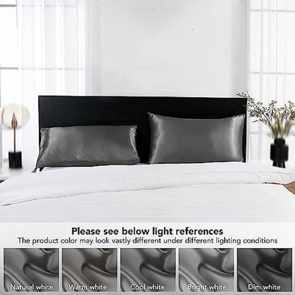 Soft Satin Pillow Covers for Beauty Sleep