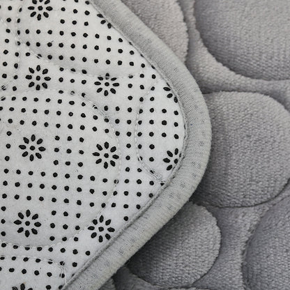 Modern Stone Pattern Bath Mat Set UltraAbsorbent NonSlip  Comfortable for Simple Bathroom Decor