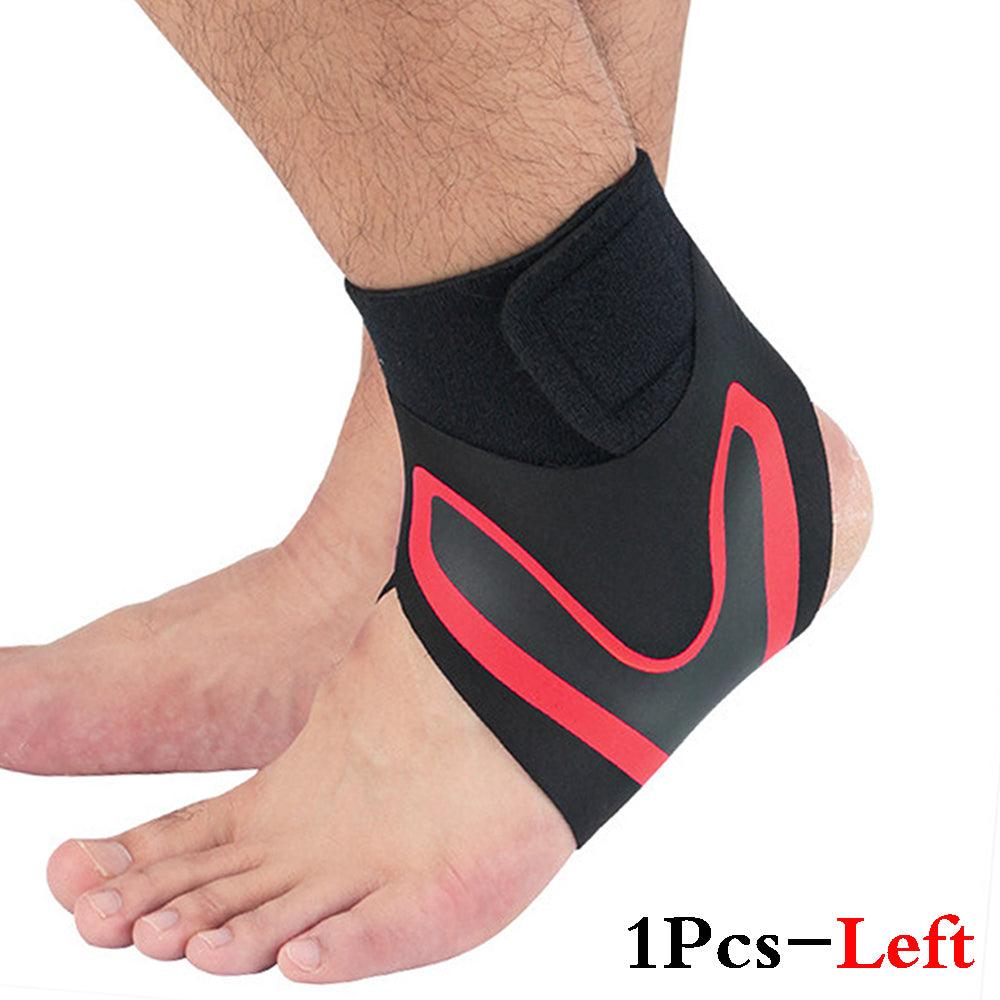 Adjustable Compression Ankle Sleeve Elastic Ankle Brace Guard For AntiSprain Support  Heel Protecti 7