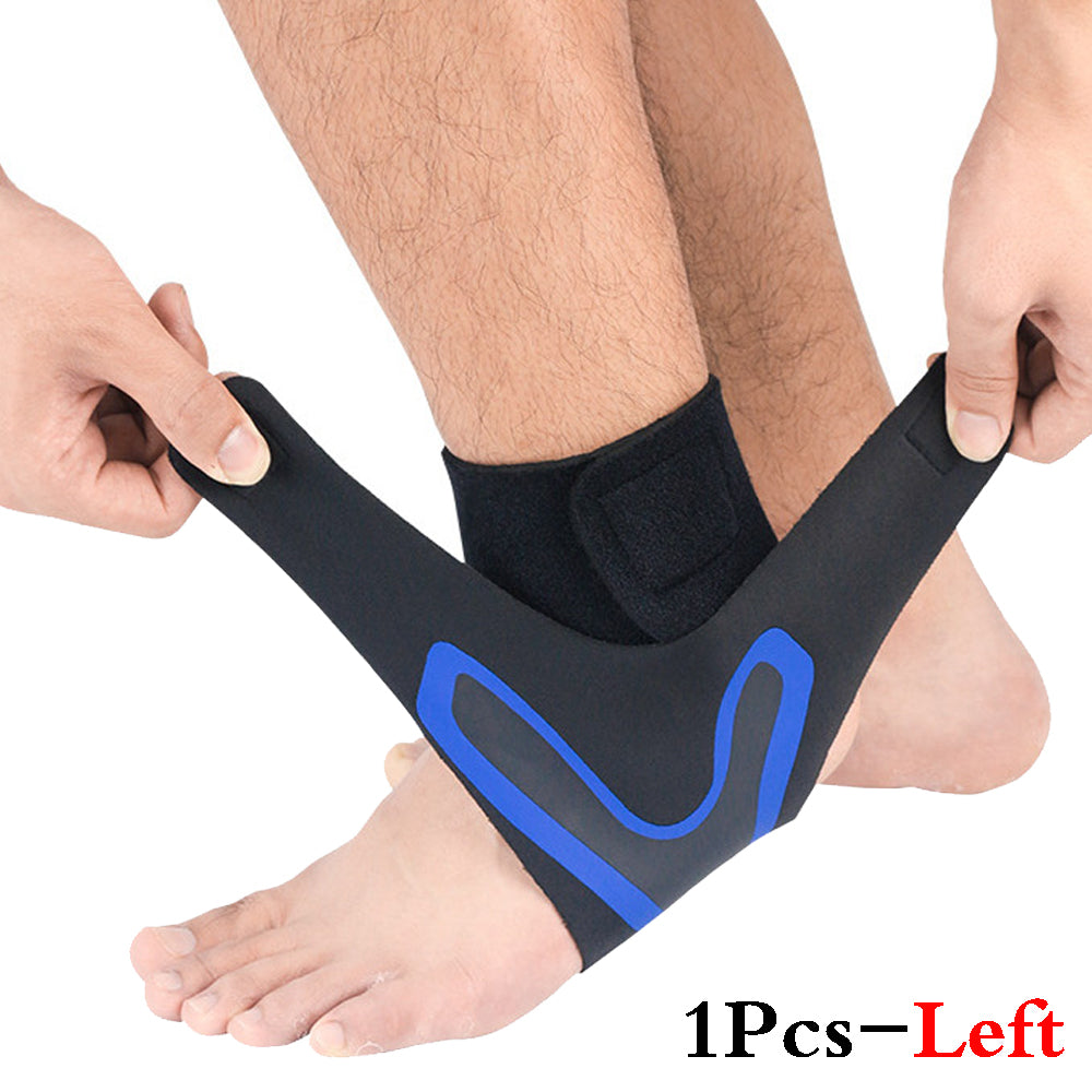 Adjustable Compression Ankle Sleeve Elastic Ankle Brace Guard For AntiSprain Support  Heel Protecti 9