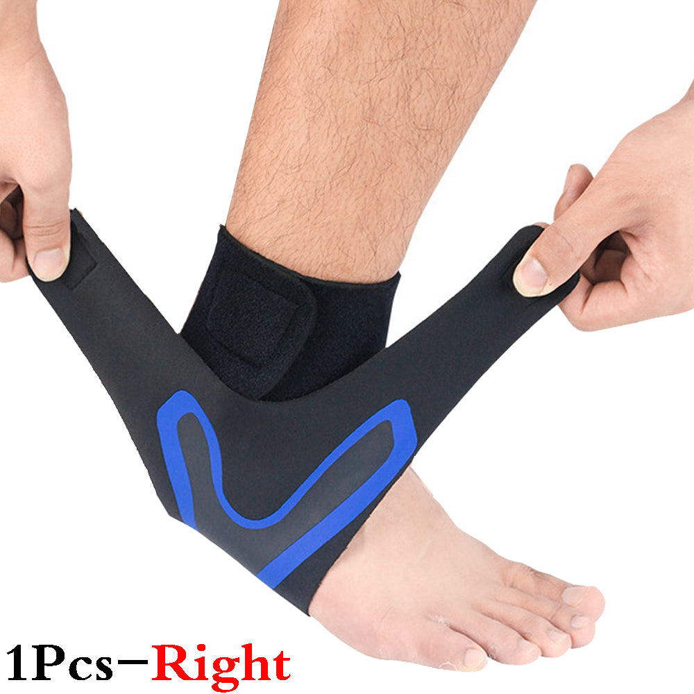 Adjustable Compression Ankle Sleeve Elastic Ankle Brace Guard For AntiSprain Support  Heel Protecti 10