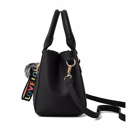 Women Leather Handbag Noble Curve Casual Shoulder Bag Stylish Sac A Main For Daily Use 10