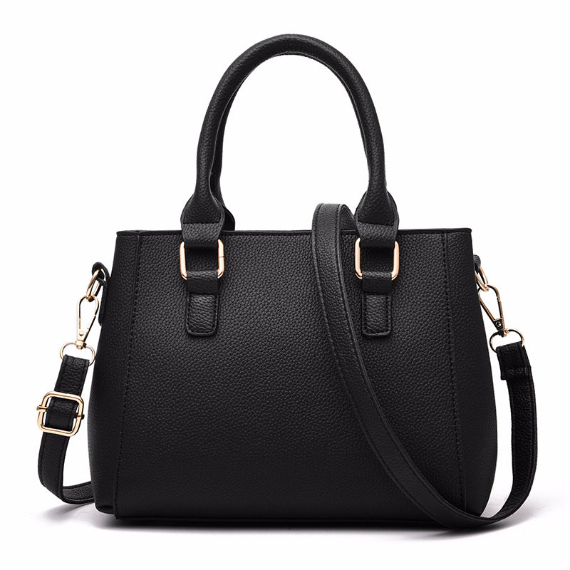 Women Leather Handbag Noble Curve Casual Shoulder Bag Stylish Sac A Main For Daily Use 11