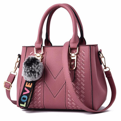 Women Leather Handbag Noble Curve Casual Shoulder Bag Stylish Sac A Main For Daily Use 5