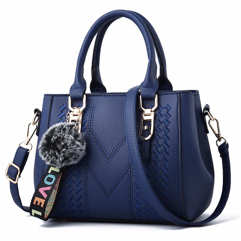 Women Leather Handbag Noble Curve Casual Shoulder Bag Stylish Sac A Main For Daily Use 8