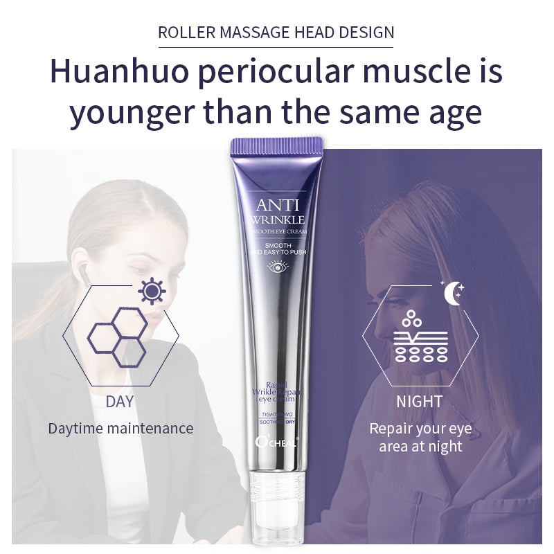 Anti Wrinkle  Anti Dark Circle Eye Cream Retinol  Hyaluronic Acid for Youthful Eyes