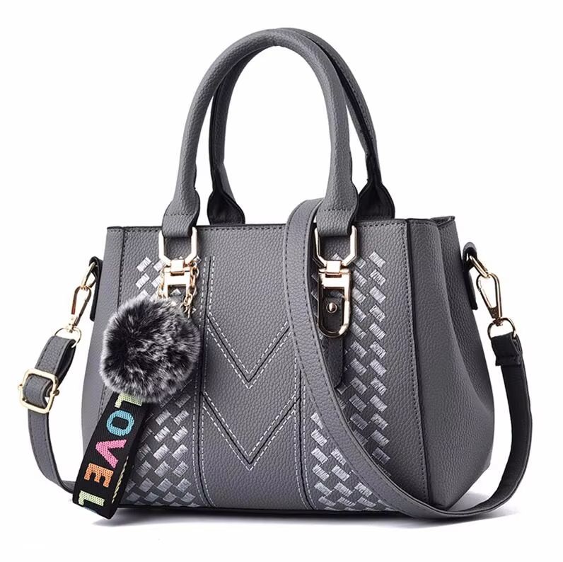 Women Leather Handbag Noble Curve Casual Shoulder Bag Stylish Sac A Main For Daily Use 9