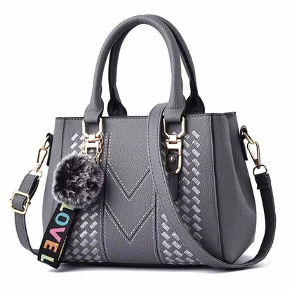 Women Leather Handbag Noble Curve Casual Shoulder Bag Stylish Sac A Main For Daily Use 9