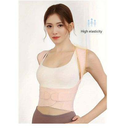 Posture Corrector for Women  Men Adjustable Shoulder Brace for UpperMiddle Back Pain Relief  Spi