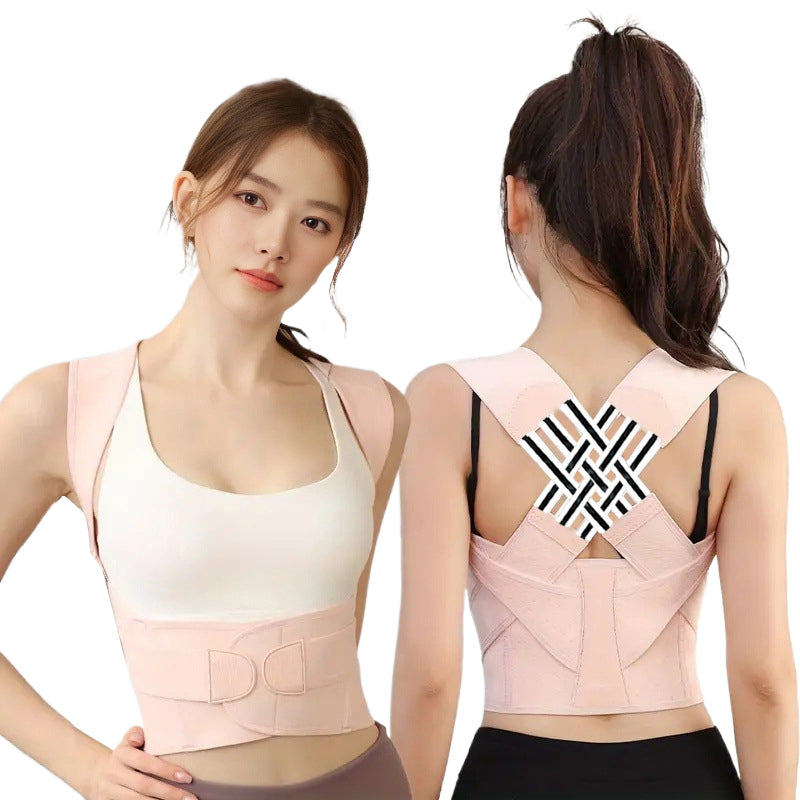 Posture Corrector For Women  Men Adjustable Shoulder Brace For UpperMiddle Back Pain Relief  Spine