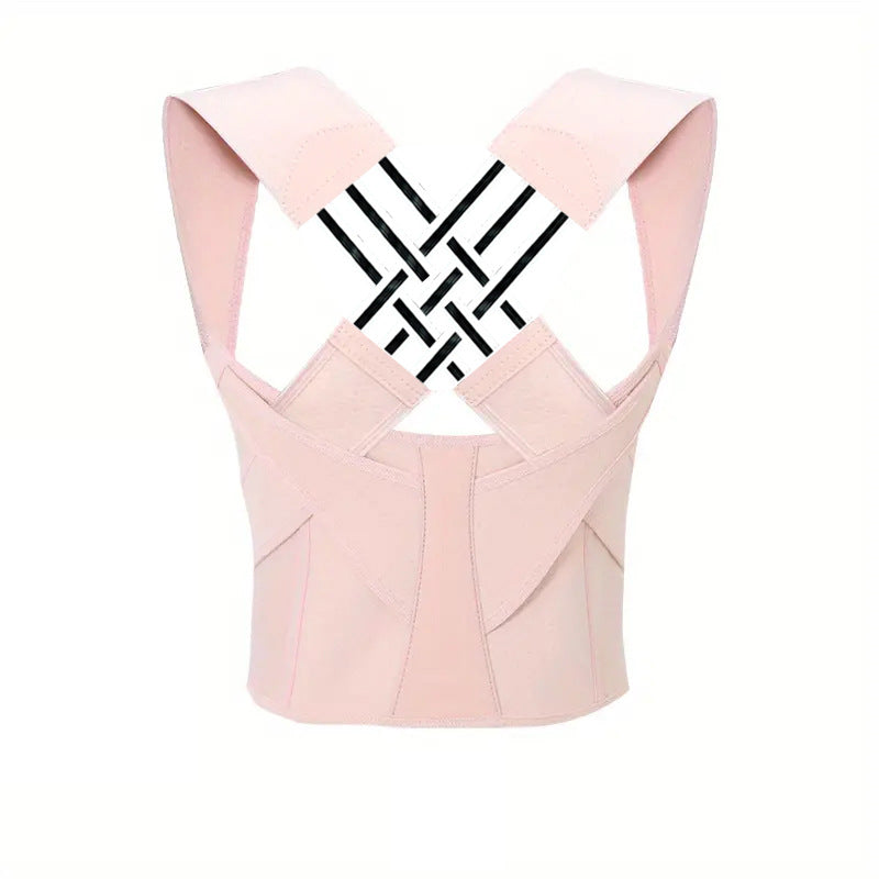 Posture Corrector For Women  Men Adjustable Shoulder Brace For UpperMiddle Back Pain Relief  Spine