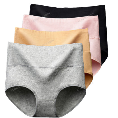 High Waist Cotton Panties For Women Plus Size Breathable Underwear With Body Slimming  Abdominal Su 6