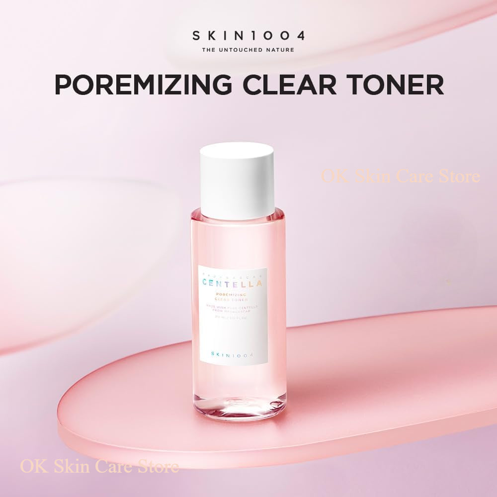 Centella Pink Salt Pore Care Cleanser, Ampoule Facial Serum Deep Cleanser for Fresh, Bright Skin Tone