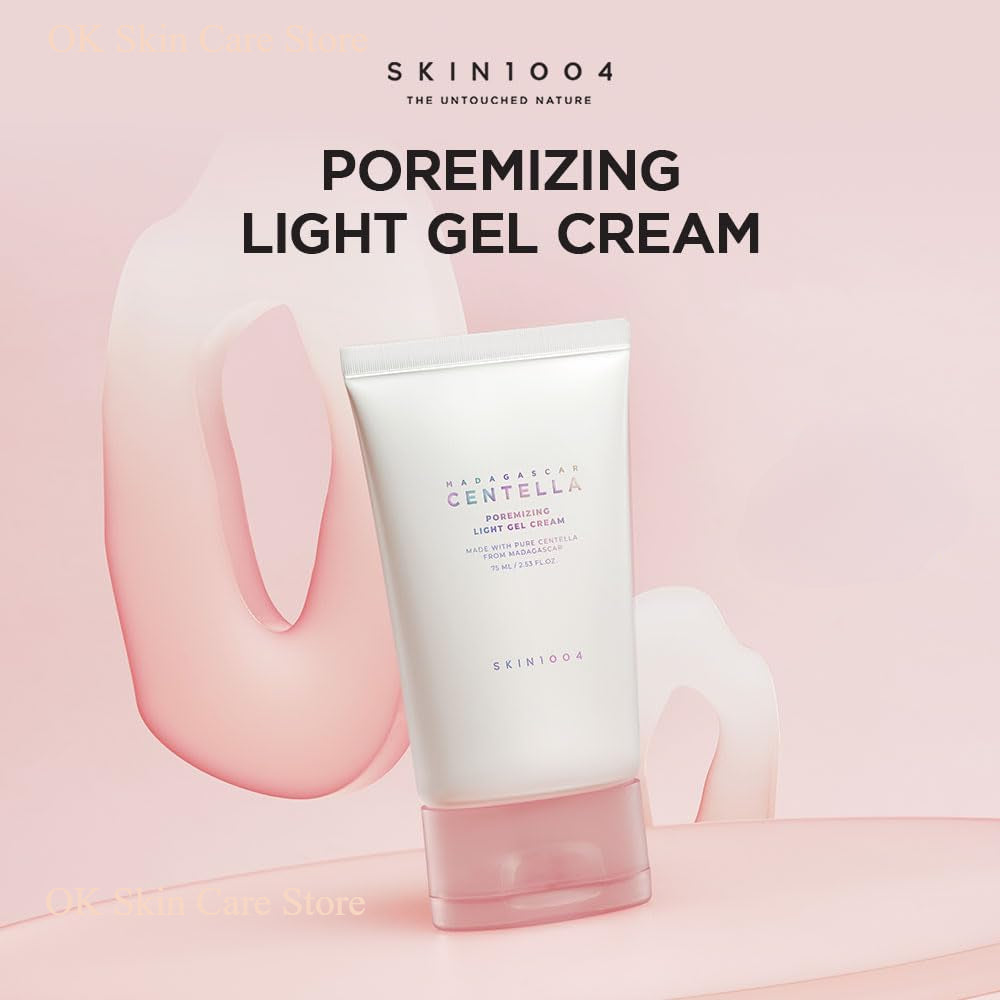 Centella Pink Salt Pore Care Cleanser, Ampoule Facial Serum Deep Cleanser for Fresh, Bright Skin Tone