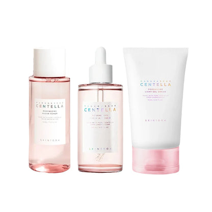Centella Pink Salt Pore Care Cleanser, Ampoule Facial Serum Deep Cleanser for Fresh, Bright Skin Tone