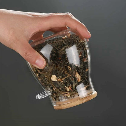 Airtight Glass Food Storage Jar Hermetic Container For Coffee Sugar  Tea With Sealed Lid 3