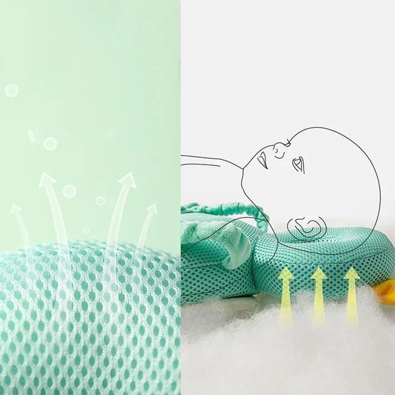 Non Slip Baby Head Protector Safety Pad Soft Security Pillow For Infants Cute AntiFall Headrest For 2