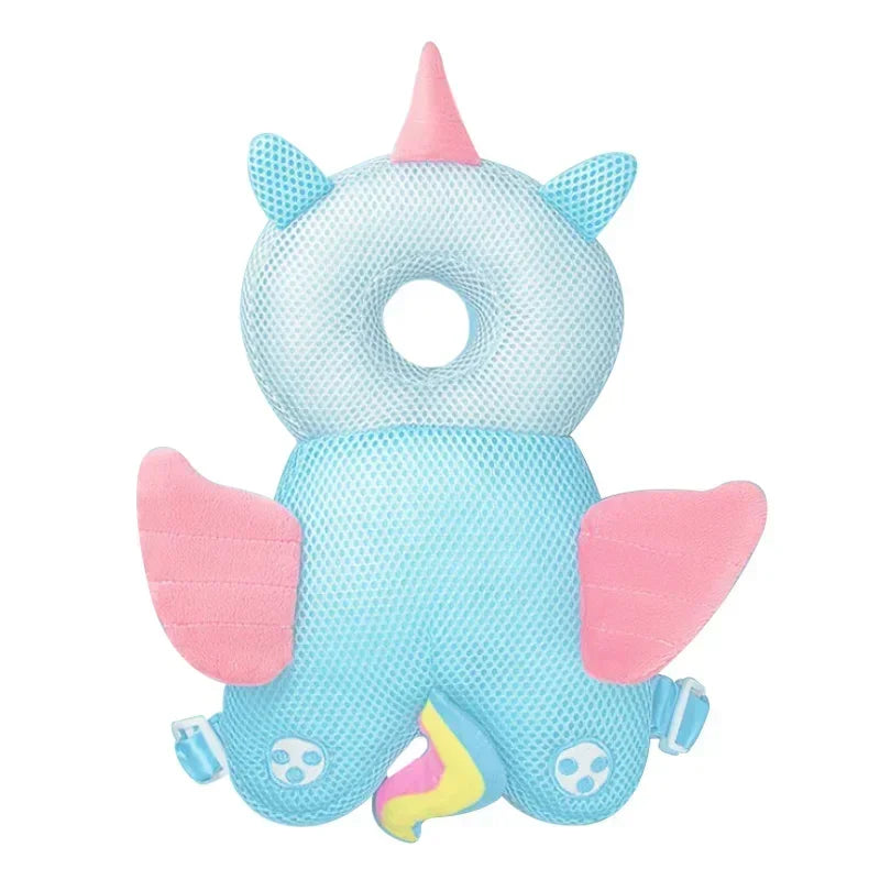 Non Slip Baby Head Protector Safety Pad Soft Security Pillow For Infants Cute AntiFall Headrest For 7