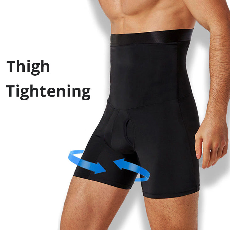 Mens Tummy Control Shorts High Waist Compression Shaper For Belly Fat And Slimming Shapewear Boxer  2
