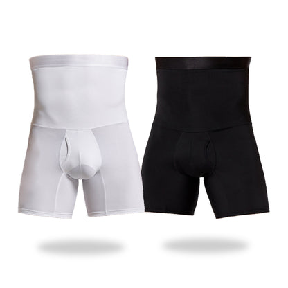 Mens Tummy Control Shorts High Waist Compression Shaper For Belly Fat And Slimming Shapewear Boxer  4