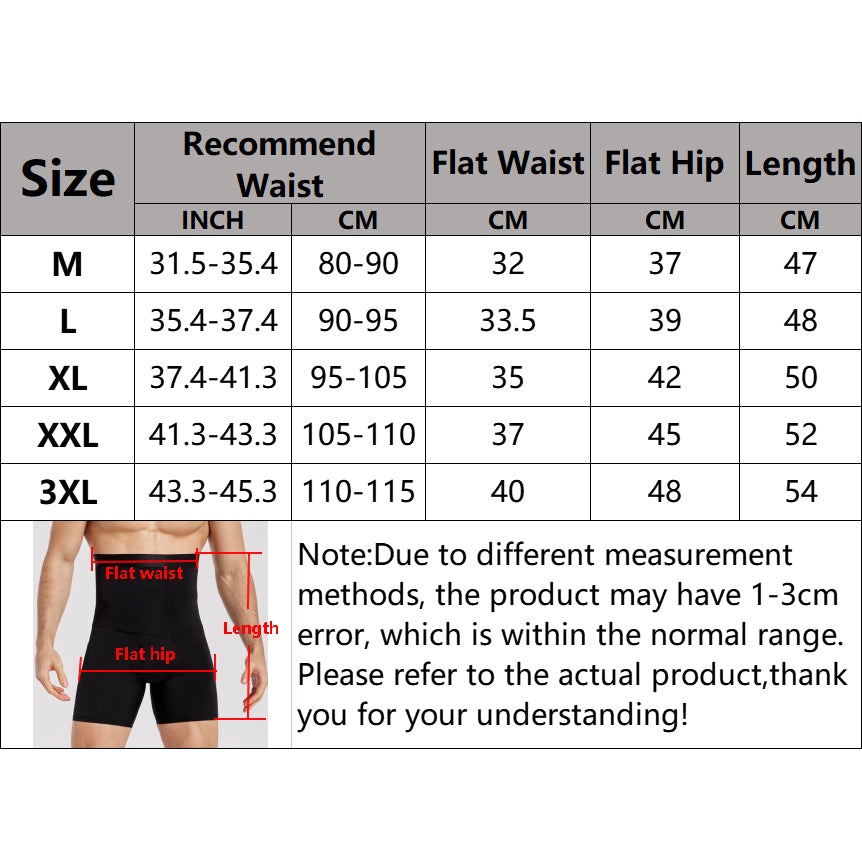 Mens Tummy Control Shorts High Waist Compression Shaper For Belly Fat And Slimming Shapewear Boxer  5