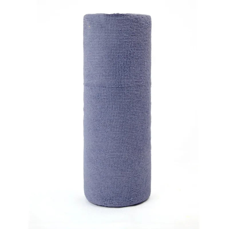 Reusable Cleaning Wipes Roll Microfiber Towel Rolls For Kitchen Dish Rags Wash Paper Towels 7
