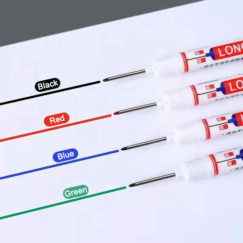 Deep Hole Long Nib Head Markers Waterproof MultiPurpose Pen For Metal Wood  Glass 3