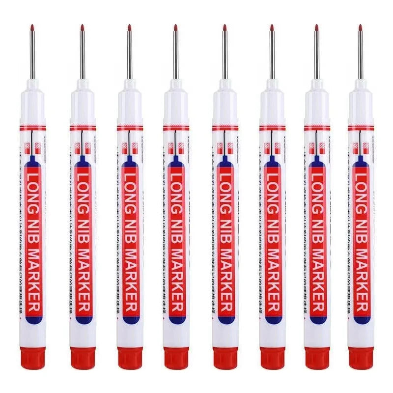 Deep Hole Long Nib Head Markers Waterproof MultiPurpose Pen For Metal Wood  Glass 8