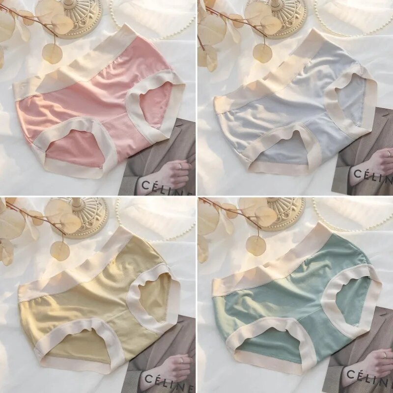 Womens Modal Panties 4 Pack Seamless Underwear Mid Rise Comfortable And Sexy Lingerie For Everyday  8