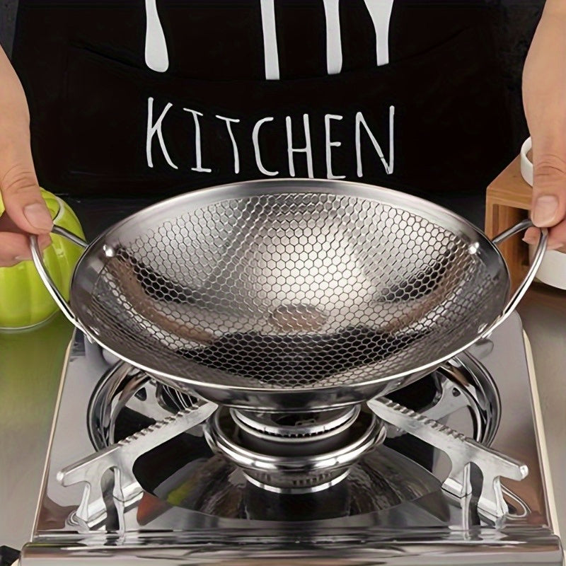 Durable Honeycomb Stainless Steel Pan
