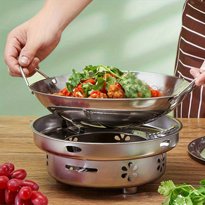Durable Honeycomb Stainless Steel Pan 1