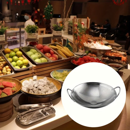 Durable Honeycomb Stainless Steel Pan 2